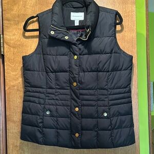 Charter Club Women's Black Puffer Vest
